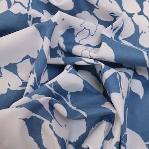 Morning Harvest Printed Cotton - Blue