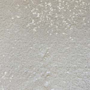 Fabrics textile: Sequins - Shiny White