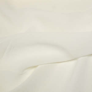 Washed Viscose Crepe - Milk