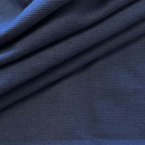 Fabrics textile: Cotton Elastane 2x2 Ribbing - Ink