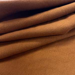 Fabrics textile: Cotton Elastane 2x2 Ribbing - Gingerbread