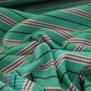 Tosca Striped Rib - Green