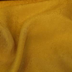 Textured Viscose Crepe Deadstock - Mustard