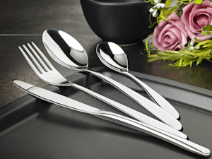 32 Piece Stainless Steel Cutlery Set Knives Fork Spoon Teaspoon