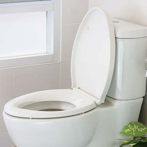 Quick Release Soft Close Toilet Seat White Bathroom Heavy Duty