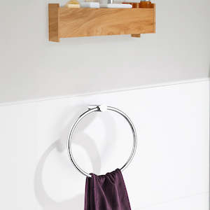 Bathroom Accessories: Towel Ring Rail Grade 304 Stainless Steel 18cm