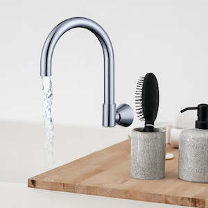 High Reach Swivel Wall Kitchen Laundry Bath Basin Spout