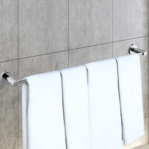 Classic Chrome Towel Bar Rail Bathroom