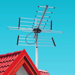 Digital TV Outdoor Antenna Aerial UHF VHF FM AUSTRALIAN Signal Amplifier Booster