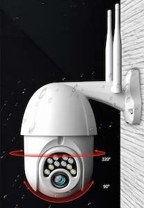 Home Entertainment: Security Camera System Wifi CCTV 1080P Waterproof Outdoor Night Vision 2.4GHz