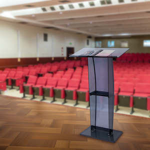 Kitchenware: 120cm Acrylic Podium Stand Black