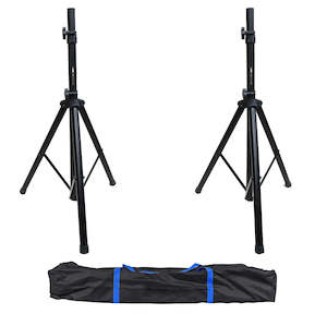 Musical Equipment: Tripod DJ PA Speaker Stand Set with Carry Bag