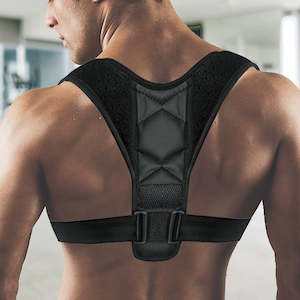 Sports Fitness: Posture Clavicle Support Corrector Back Straight Shoulders Brace Strap Correct