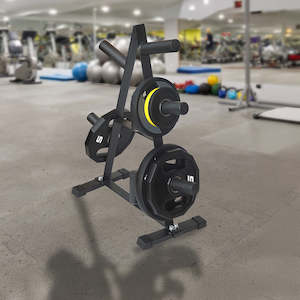 Sports Fitness: Olympic Weight Plate Storage Rack 250kg Capacity