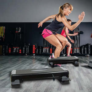 Gym And Fitness Accessories: Adjustable Aerobic Step Gym Exercise Fitness Workout