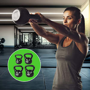 Gym Weights: 4pcs Exercise Kettle Bell Weight Set 20KG