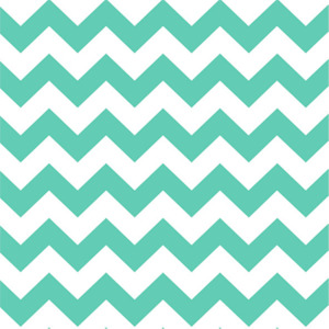 Chevron Mint Gift Wrap