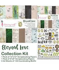 Craft material and supply: Eternal Love Collection Kit Faith Pocock Craft Studio