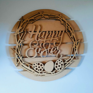 Happy Easter Hanger Faith Pocock Craft Studio