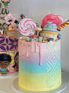 Rainbow Mamanu Cake