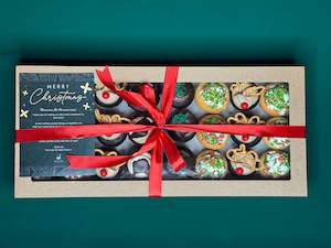 24 Pack Christmas Cupcake Box