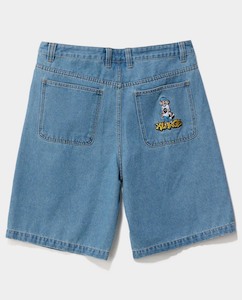 XLarge - Peace Man Bull Denim Short - Mid Blue