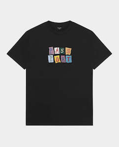 Passport - Patchwork T-Shirt - Black