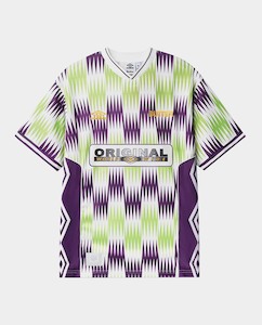 Butter Goods x Umbro - Optical Jersey - Grape/Volt