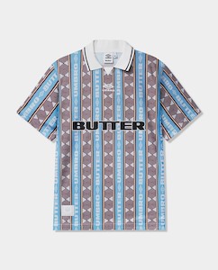 Butter Goods x Umbro - Vert Jersey - Sky/Brown