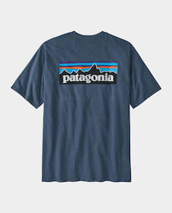 Patagonia - P-6 Logo Responsibili-Tee - Utility Blue