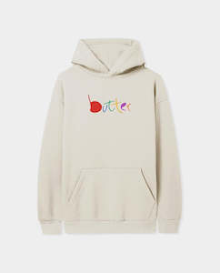 Internet only: Butter Goods - Art Pullover Hood - Cream