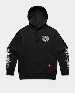 Def x Thom Hinton - Yin Yang Hood - Black