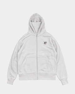 Vic - Heavyweight Zip Hood - Bone