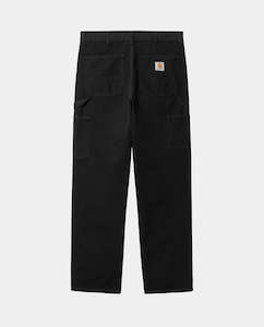 Carhartt WIP - Single Knee Pant - Black Aged Canvas