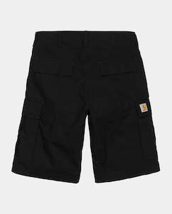 Carhartt WIP - Regular Cargo Short - Black Rinsed