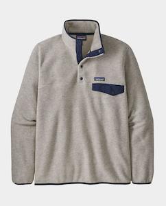 Internet only: Patagonia - M's LW Synch Snap-T Pullover - Oat