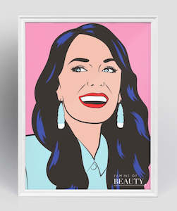 Jacinda Ardern Poster – Cindylicious – A3 – Approx 297mm x 420mm – 200gsm