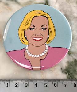 Judylicious Badge - 75mm diam