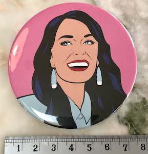 Cindylicious Badge - 75mm diam