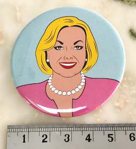 Judylicious Badge - 55mm diam