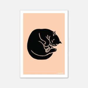 Cat Art Print - Talula