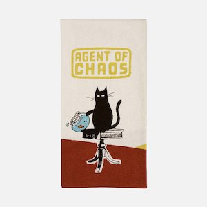 Pet: Tea Towel - Agent of Chaos