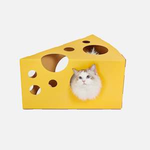 Pet: Cat House & Scratcher - Cheese