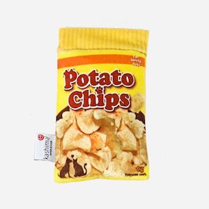 Pet: Hidden Treat Cat Toy - Potato Chips Bag