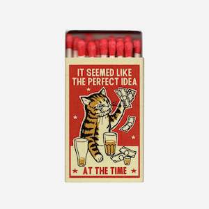 Pet: Drunk Cat Matchbox - Perfect Idea