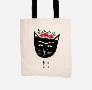 Cat Tote Bag - Frida Catlo