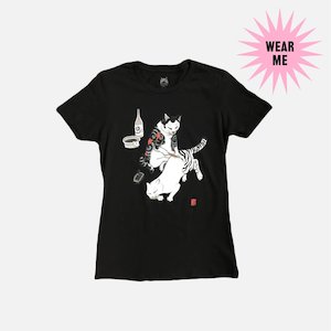 Cat T-shirt - Tebori Cats - Women’s