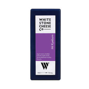 Whitestone Cheese - Mount Kyeburn Smoked Cheddar Waxed Stick 250g