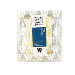 Milk and cream processing: Whitestone Cheese - Highland Blue 110g