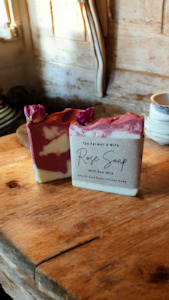 Milk and cream processing: Rose Soap with Raw Milk